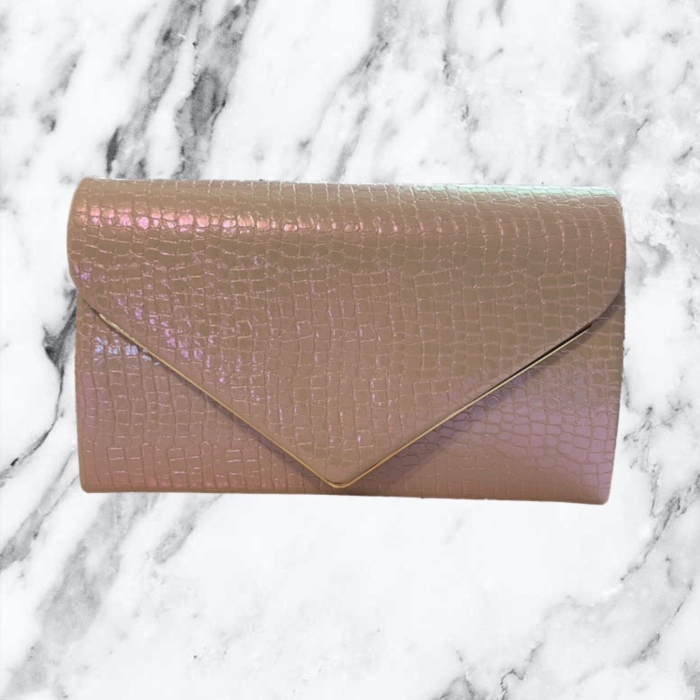 Call It Spring Pink Clutch Bag